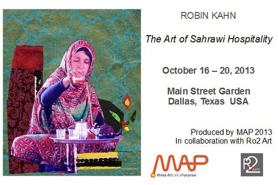The Art of Sahrawi Hospitality, Produced by MAP 2013 in collaboration with Ro2 Art